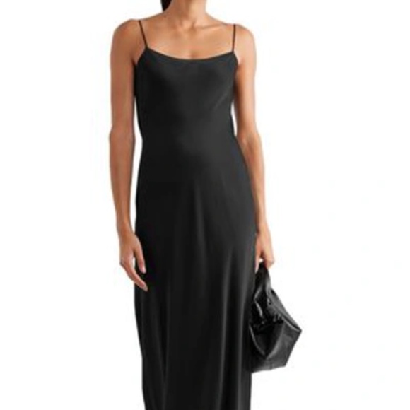 NEW THE ROW  Farissa Sleeveless Maxi Dress in grey REVERSIBLE - size small - Picture 3 of 13